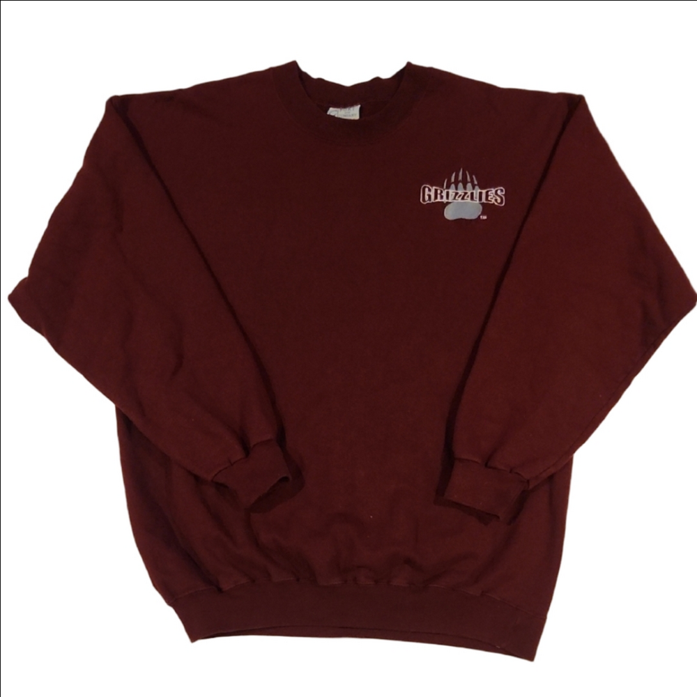 Port & Company Grizzlies Maroon Sweatshirt